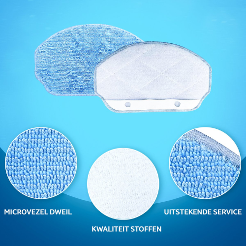 SubCombines™ | Robotstofzuiger Microvezel Wasbare Doek (2 Stuks)