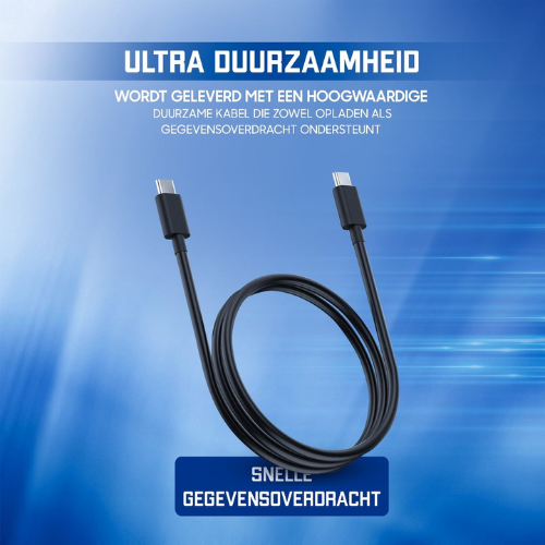 SubCombines™ | USB-C naar USB-C (1m Snellader) - 45W