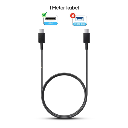 SubCombines™ | USB-C naar USB-C (1 meter Snellader) - 100W