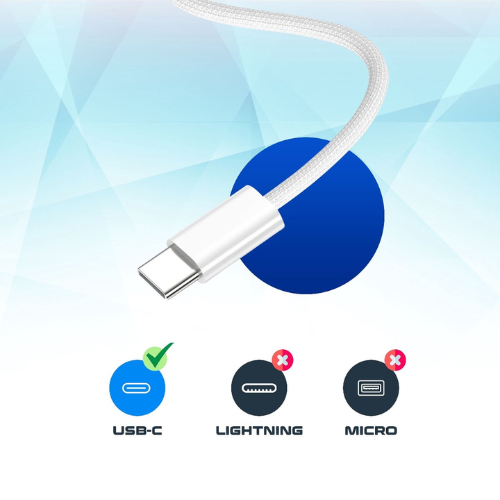 SubCombines™ | USB-C naar USB-C (1 Meter Snellader) - 65W