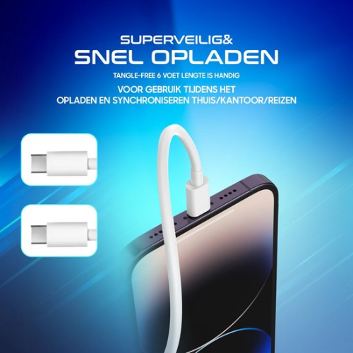 SubCombines™ | Oplaadkabel USB-C naar USB-C (1m Oplader) - 20W